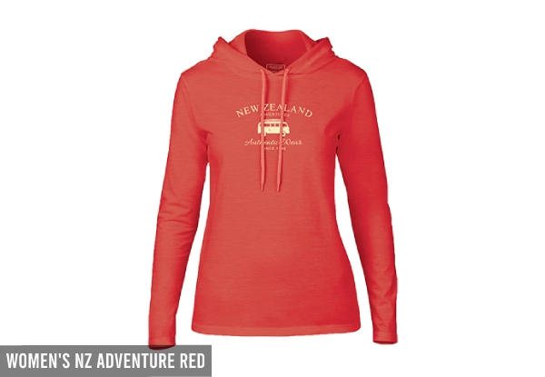 Premium NZ Women's T-Shirt Hoodie - Two Styles & Four Sizes Available