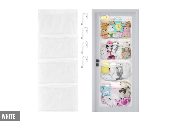 Over The Door Closet Organiser - Three Colours Available