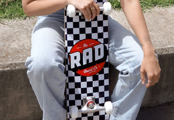 RAD Complete Dude Crew Skateboard