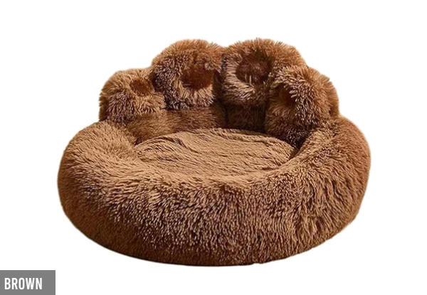 Paw Shape Pet Bed - Three Colours & Five Sizes Available
