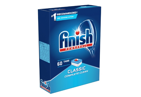 One 60-Pack of Finish Powerball Classic - Option for Six
