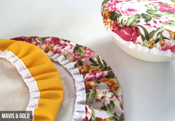 Reusable Bowl Cover Trio-Set - Two Designs Available
