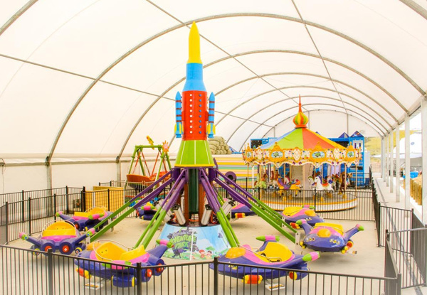 Weekend Entry to Silverdale Adventure Park - Option for Unlimited Cosmic Playzone Pass, Pass One or Pass Two