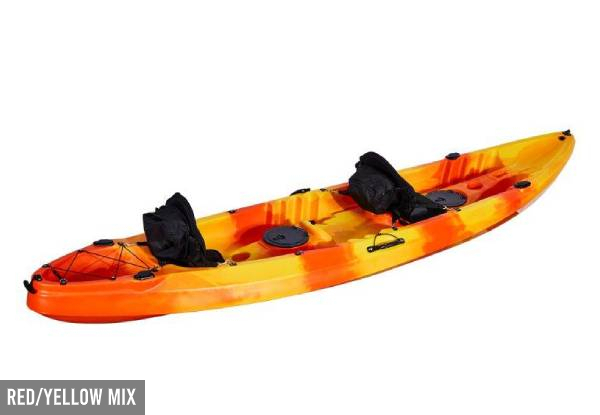Pre-Order Skull Triple Kayak incl. Paddles & Seats - Two Colours Available