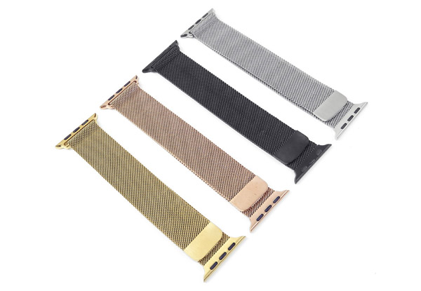 Milanese Watch Strap - Compatible with Apple Watch 1, 2, 3 or 4 - Option for Four Colours Available