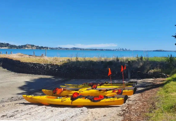 Browns Island Motukorea Sea Kayak Tour For One Adult - Option for Child