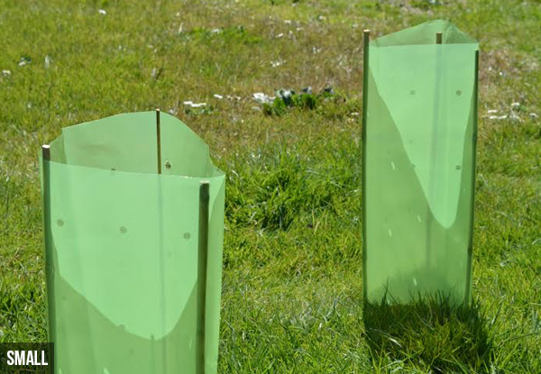 $27.50 for 100 Tree & Plant Plastic Sleeve Protective Guards – Two Sizes Available