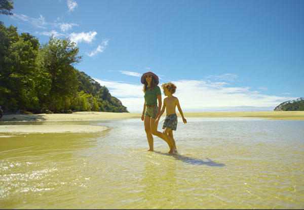 Three-Day Abel Tasman Independent Walk incl. All Meals, Accommodation & Transfers, Per Person Twin-Share