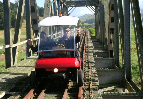 Rail Carting Adventure in Dargaville - Options for Adults & Children