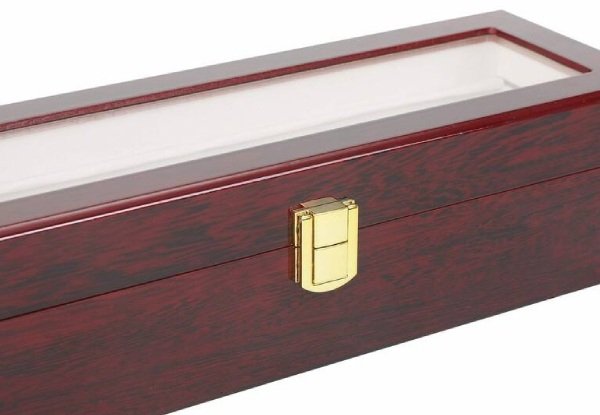 Wooden Watch Display Storage Box