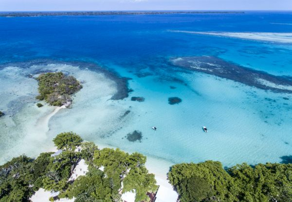 Six-Night Vanuatu Stay in a Beachfront Fare for Two Adults at Barrier Beach Resort - incl. Nightly Cocktails, Massages, East Coast Tour, F&B Credit, Waterfall Tour, Daily Breakfast & Return Airport Transfers in Santo