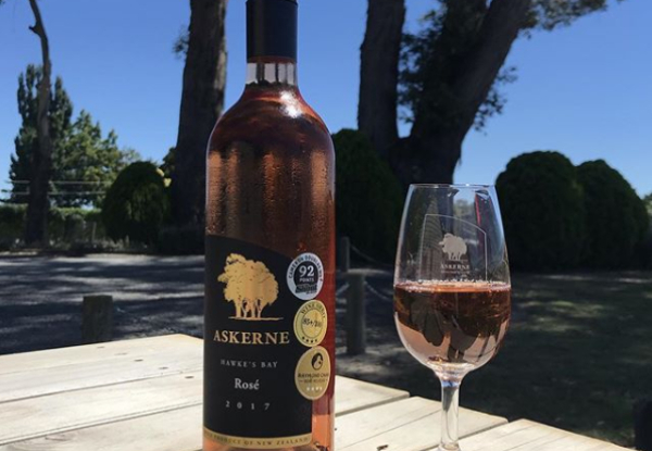 Wine Tasting & Picnic Experience for Two People, incl. Wine Tasting, $30 Voucher Towards Building Your Own Picnic & Two Glasses of Wine - Option for $40 Voucher & a Bottle of Wine at Askerne Vineyard