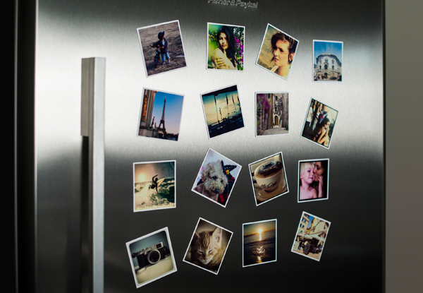 Eight Personalised Photo Magnets