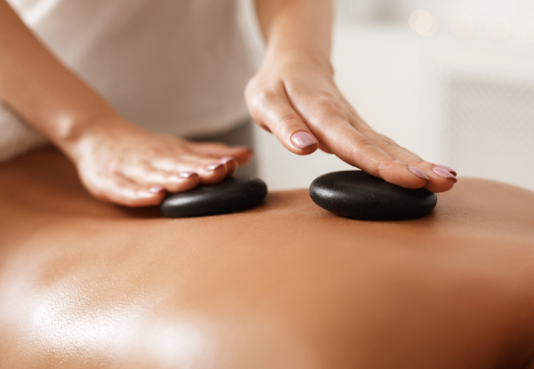 Hot Stone Massage for One - Options for 30-Min Back, Neck & Shoulder Hot Stone Massage, 45 or 70-Min Full Body Hot Stone Massages