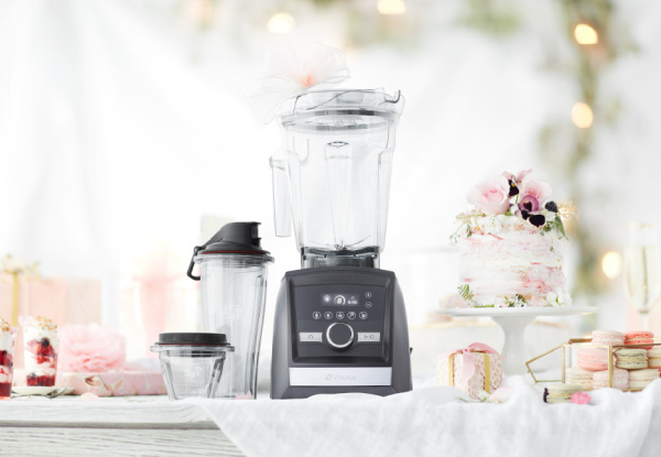 Vitamix ASCENT Series A3500i High-Performance Blender -  Black Stainless