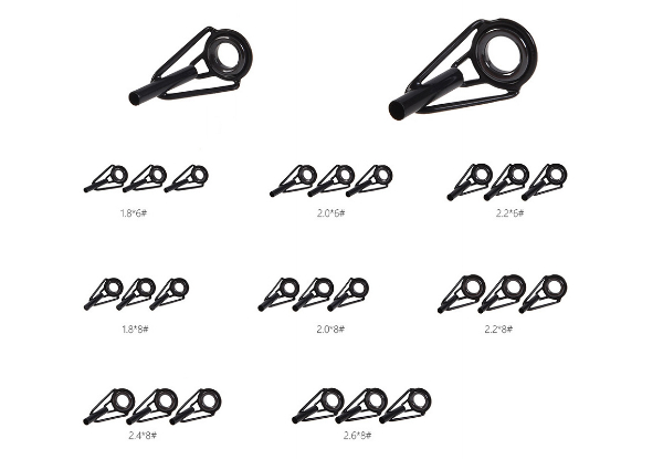 80-Piece Fishing Rod Eyelet Repair Kit