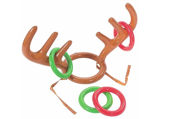 Reindeer Ring Toss Game with Free Delivery