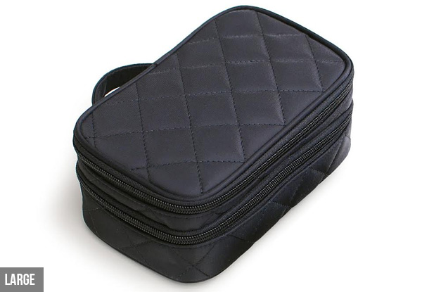 Travel Make-Up Cosmetic Organiser - Two Sizes Available