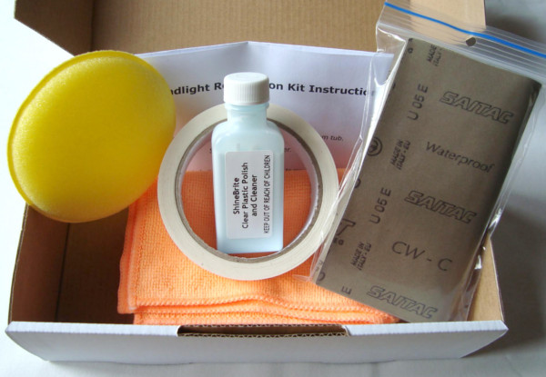 DIY Headlight Restoration Kit with Free Metro Delivery