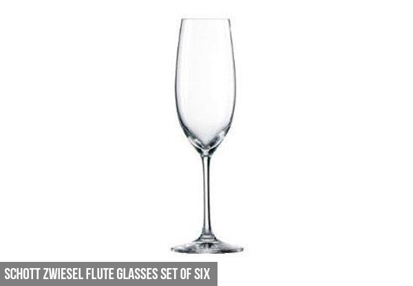 Set of Six Schott Zwiesel Glasses - Five Options Available