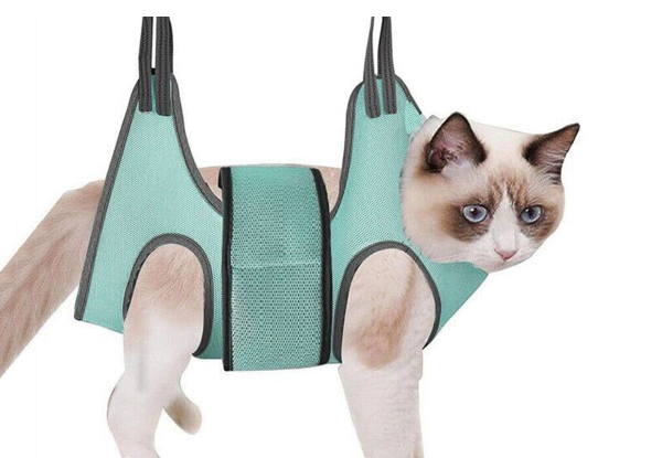 Small Pet Grooming Sling Hammock - Available in Two Sizes & Option for Two Colours