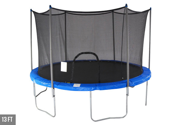 10-Foot Trampoline - Option for 13-Foot