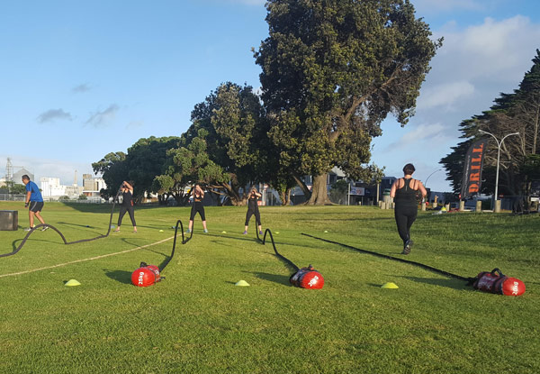 Five Weeks of Unlimited Outdoor Group Fitness Bootcamp Sessions - 11 Locations Auckland Wide - Block Starts 18th November