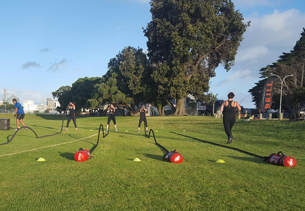 Five Weeks of Unlimited Outdoor Group Fitness Bootcamp Sessions in Tauranga - New Locations