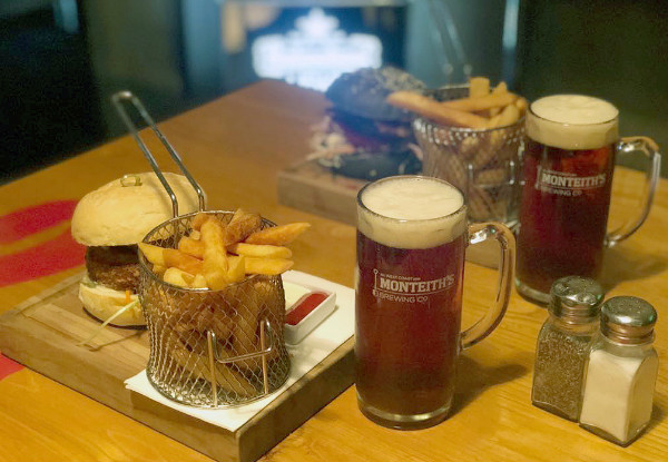 Two Burgers & Two Beers - Options for up to Six People