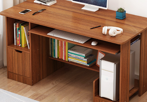 Computer Desk Workstation - Two Colours Available