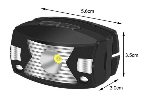 Powerful LED Body Motion Sensor Headlight