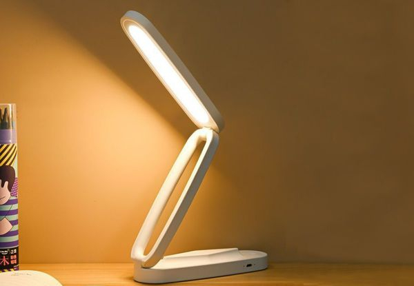 Foldable Desk LED Lamp - Available in Two Colours & Option for Two-Pack