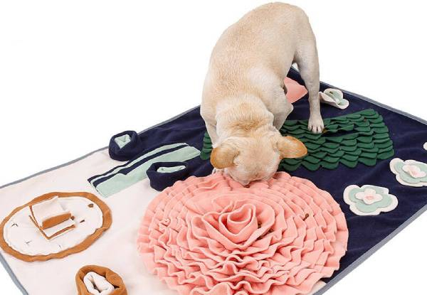 Dog Snuffle Mat Dining Table
