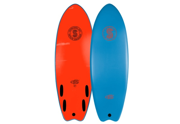 5ft9 Softlite Fish Stick Surfboard - Two Colours Available