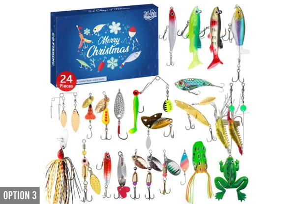 Fishing Lure Advent Calendar - Three Options Available