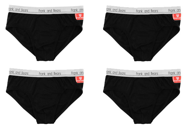 Four-Pack of Frank & Beans Men’s Briefs