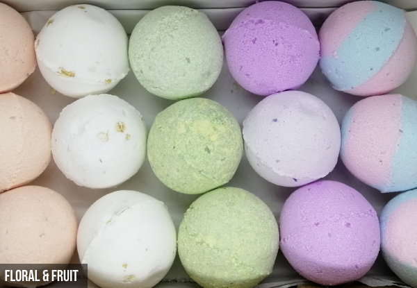 15-Pack of Baby Bath Bombs Gift Box - Three Options Available