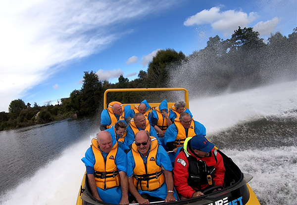 Adventure Jet Boat Experience For One Person - Options for up to 12 People