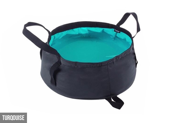 $19.99 for a Portable Camping Bath – Available in Six Colours
