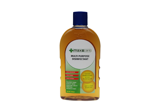 Four-Pack of Maxcare Disinfectant Liquid 500ml