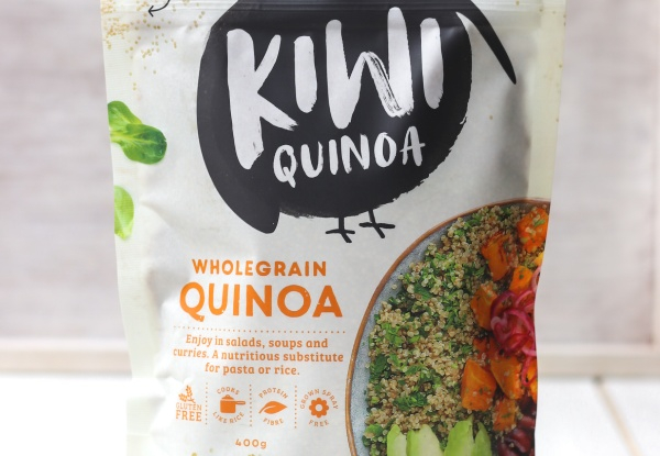 400g Pouch Kiwi Quinoa Wholegrain Quinoa - Option for Three-Pack or 4kg