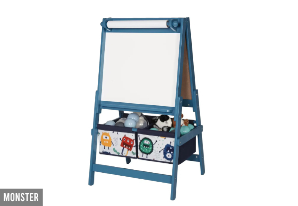 Berry Park Kids Wooden Double-Sided Easel - Three Options Available