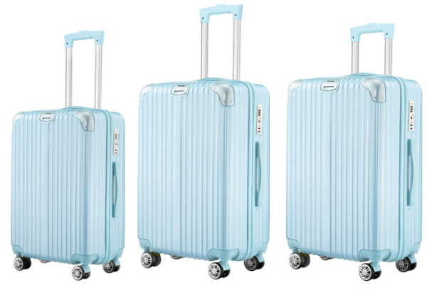 Travel Lightweight Hard Shell Suitcase - Three Sizes Available