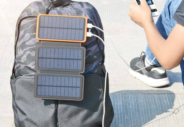 10000mAh Solar Power Bank