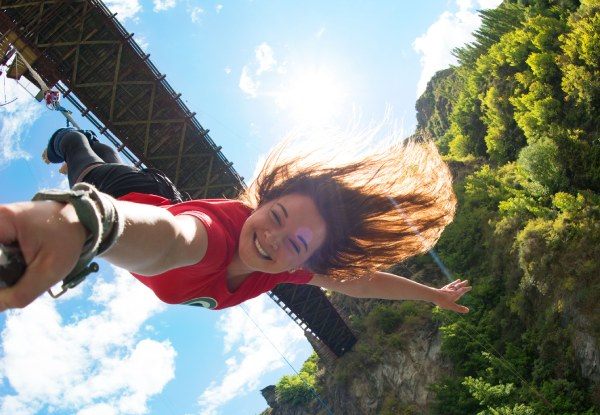 Tandem-Jump Kawarau Bridge Bungy for Two People - Option for Two Solo Jumps - Valid from 7th November 2020