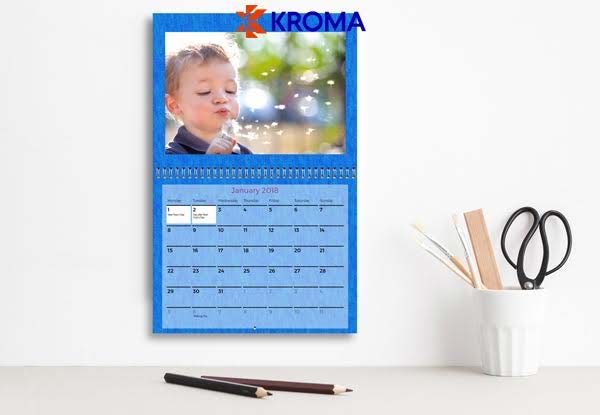 One A4 Flip Wall Calendar - Options for up to Ten Flip Wall Calendars, One Desk Calendar & Pick-up or Delivery Options