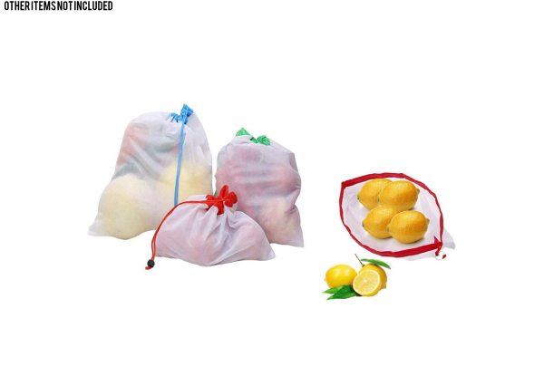 Reusable Mesh Shopping Bag Set - Option for Two Sets