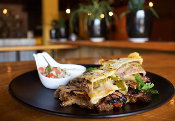 Authentic Latin American Dining Experience for Two incl. Two Menu Items & a Jug of Tinto De Verano