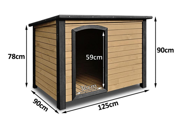 T Timber Dog Kennel