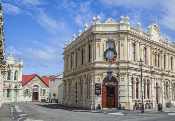 One-Night Oamaru Getaway for Two People in a Superior King Room incl. Breakfast & Late Checkout - Option for Two-Night Stay Available